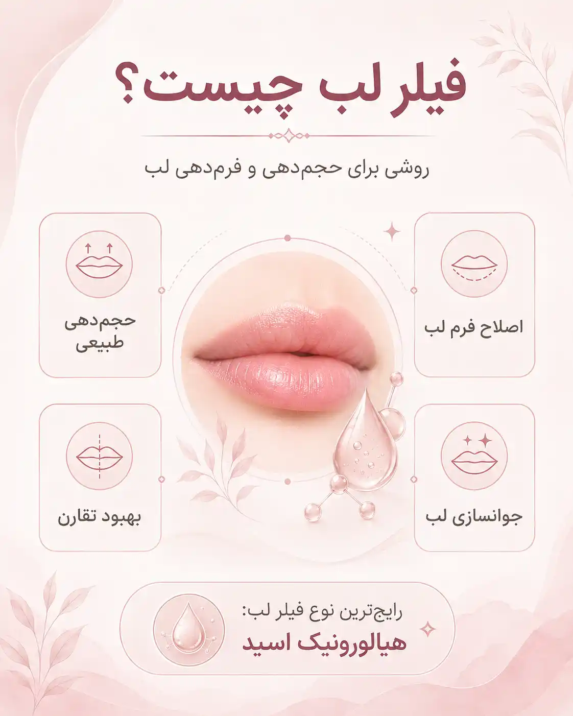 فیلر لب چیست؟ فیلر لب بهتر است یا ژل لب؟
