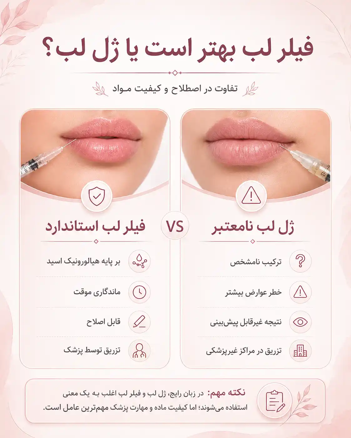 فیلر لب چیست؟ فیلر لب بهتر است یا ژل لب؟