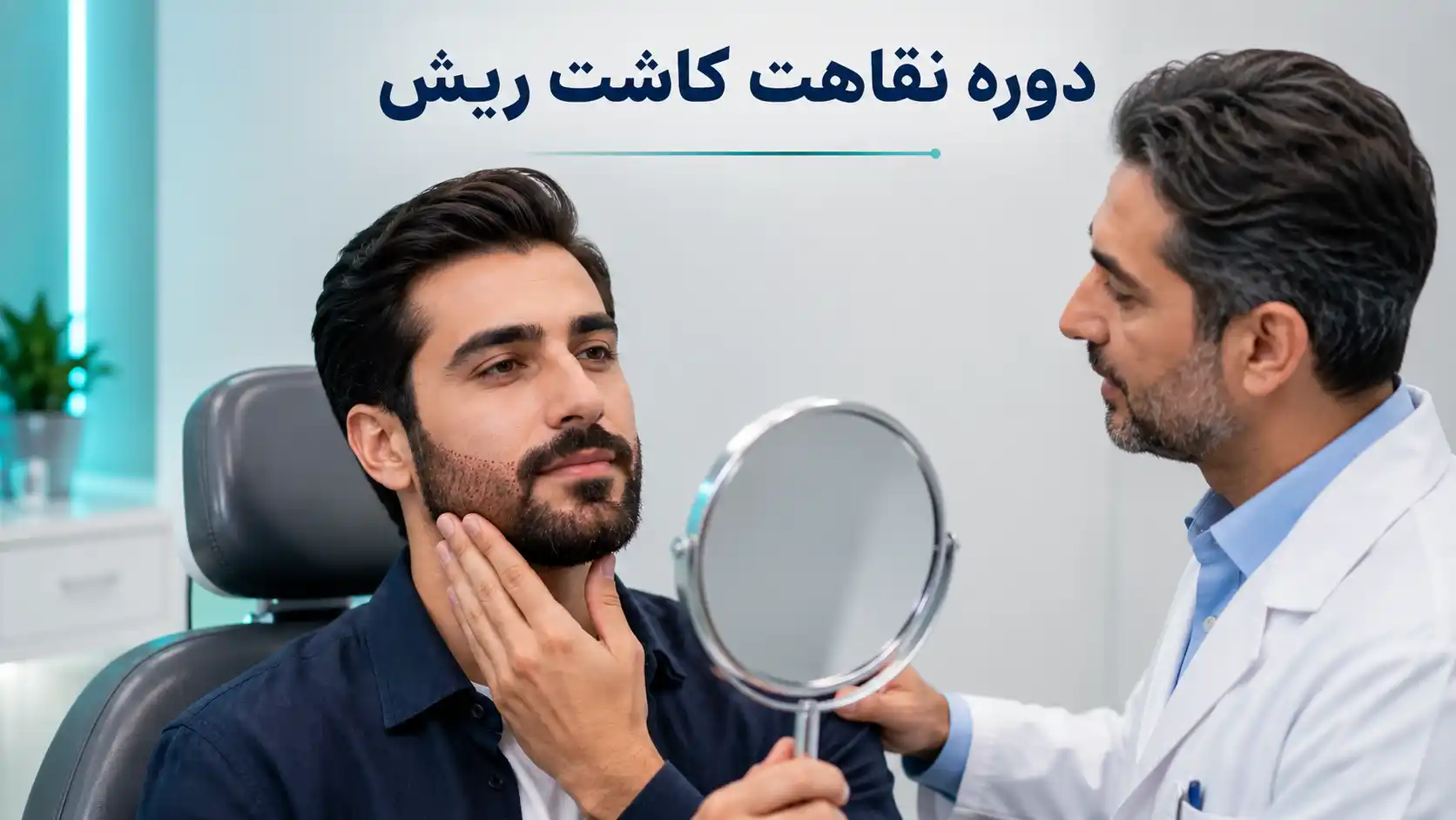دوره نقاهت کاشت ریش