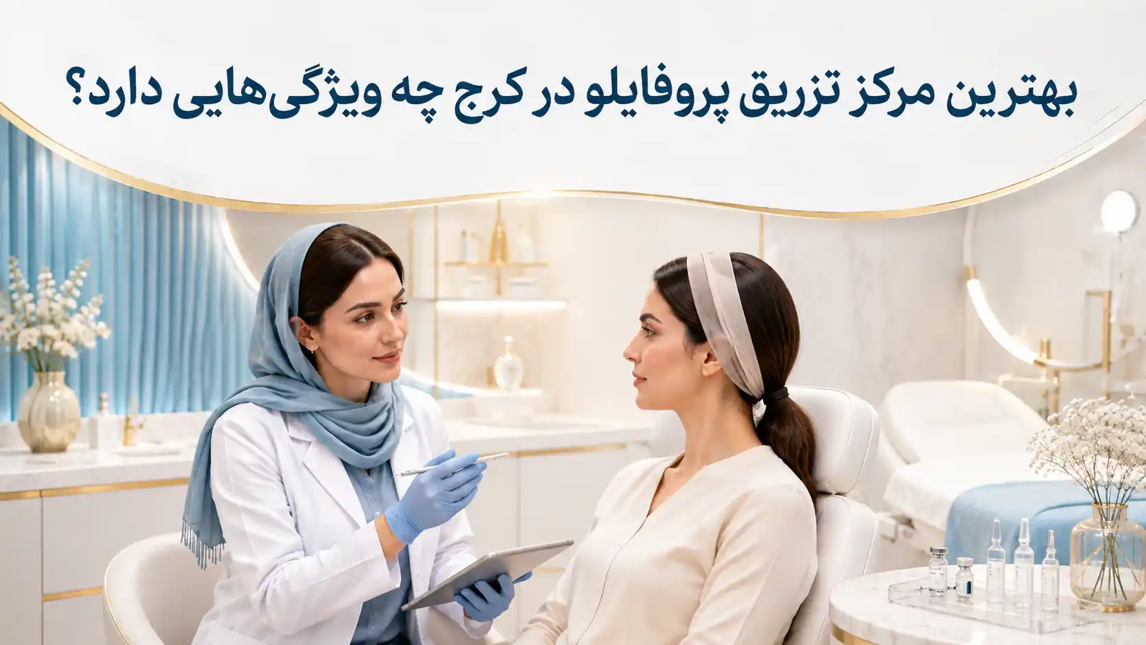 بهترین مرکز تزریق پروفایلو در کرج چه ویژگی‌هایی دارد؟