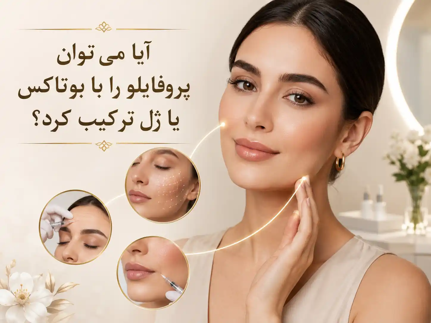 آیا می‌توان پروفایلو را با بوتاکس یا ژل ترکیب کرد؟