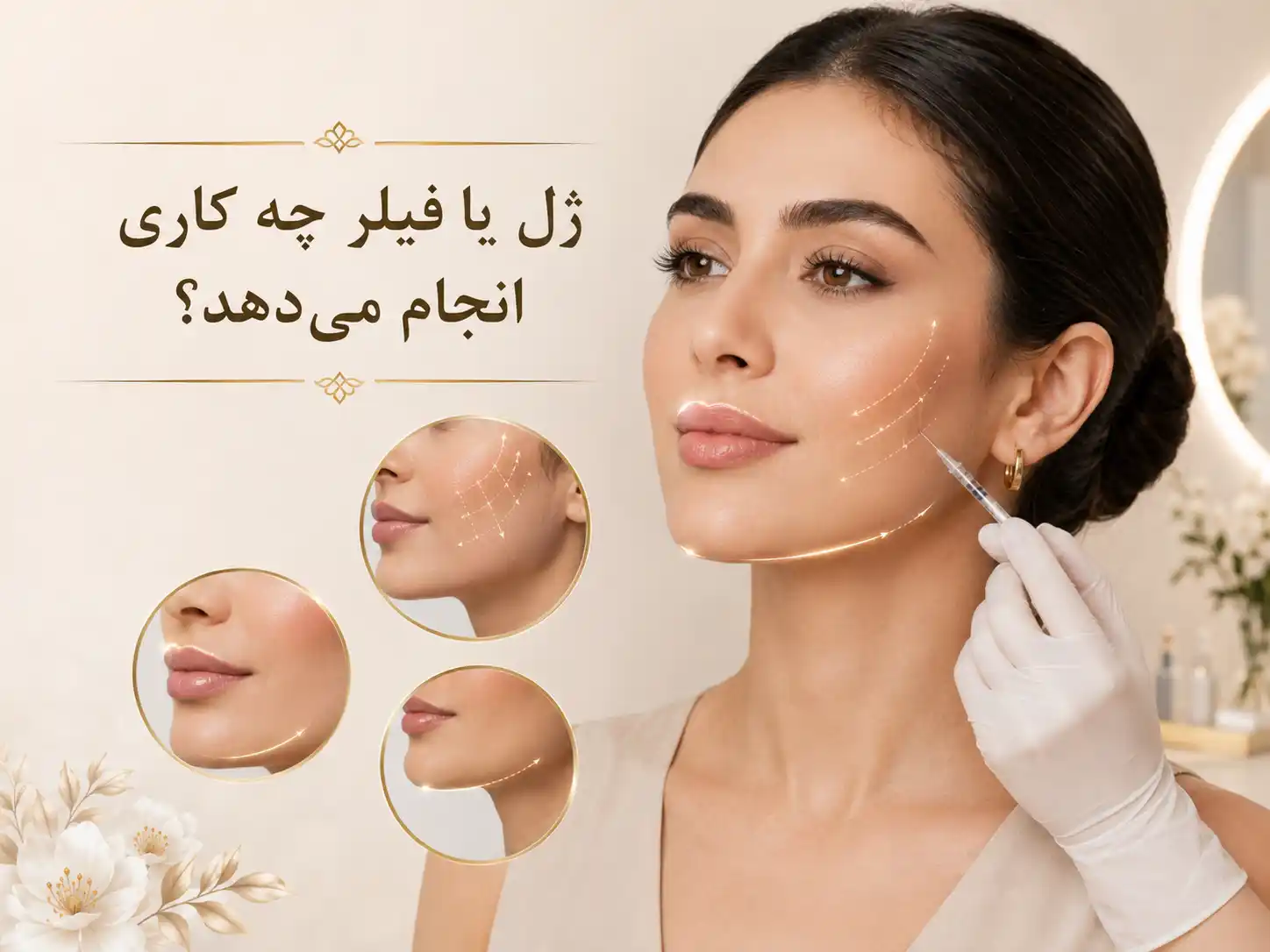 ژل یا فیلر چه کاری انجام می‌دهد؟