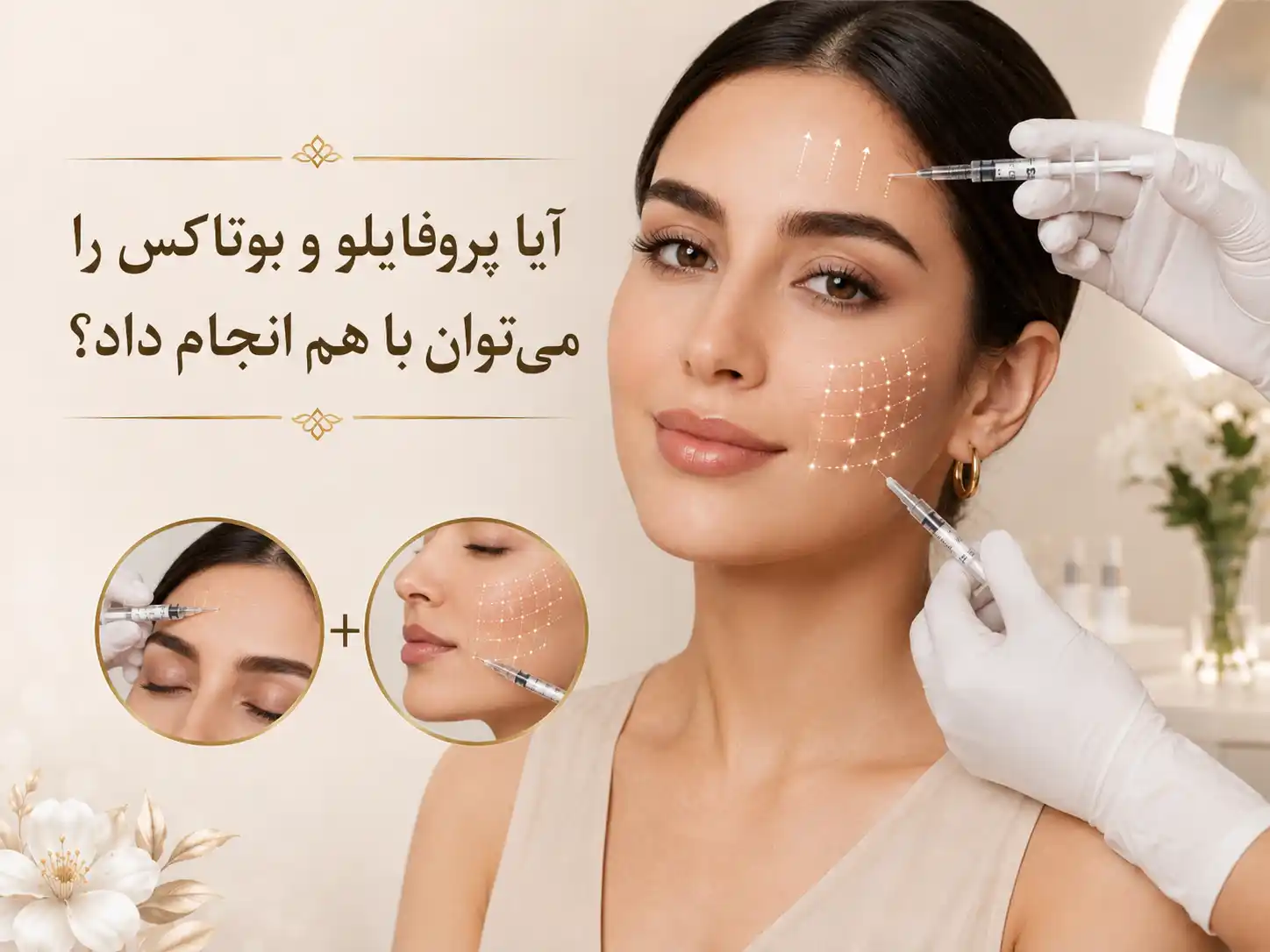 آیا پروفایلو و بوتاکس را می‌توان با هم انجام داد؟