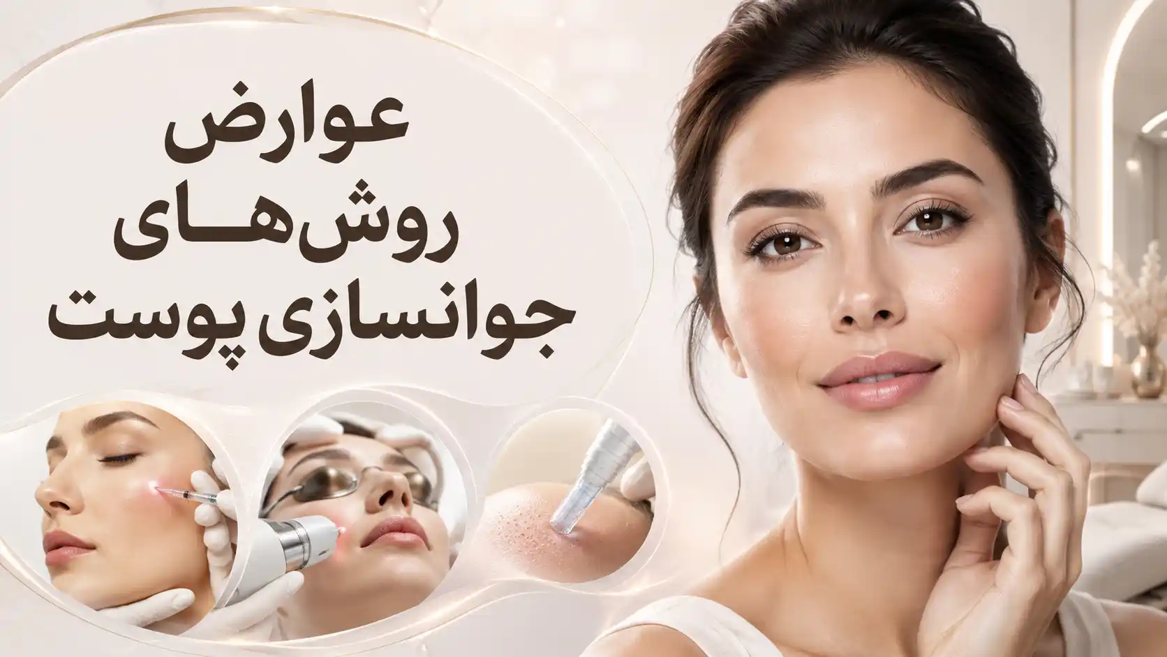 عوارض روش های جوانسازی پوست | از تزریق تا لیزر و هایفو