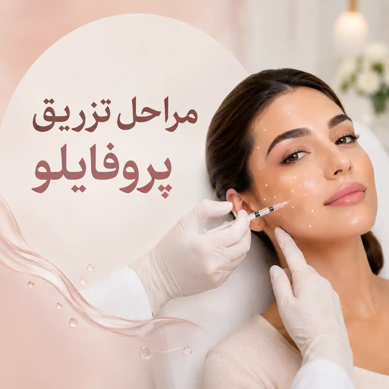مراحل تزریق پروفایلو در فیلم چگونه دیده می‌شود؟