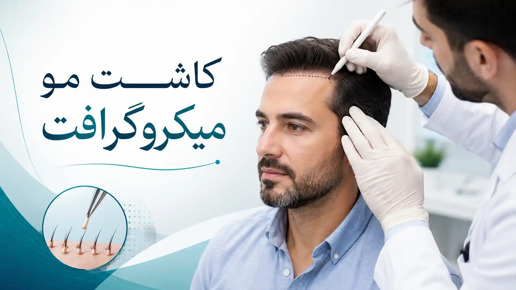 کاشت مو میکروگرافت چیست؟ مراحل، مزایا، عوارض و ماندگاری