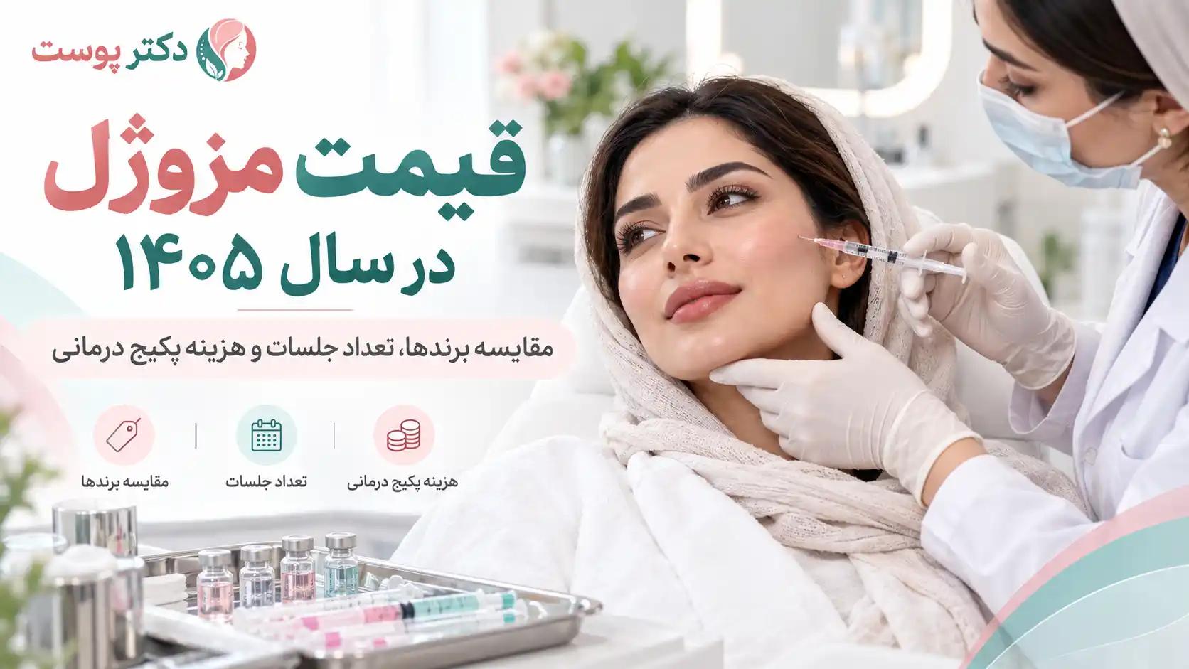 هزینه تزریق مزوژل در سال ۱۴۰۵؛ جدول قیمت سرنگ، مقایسه برندهای مطرح و محاسبه پکیج درمان