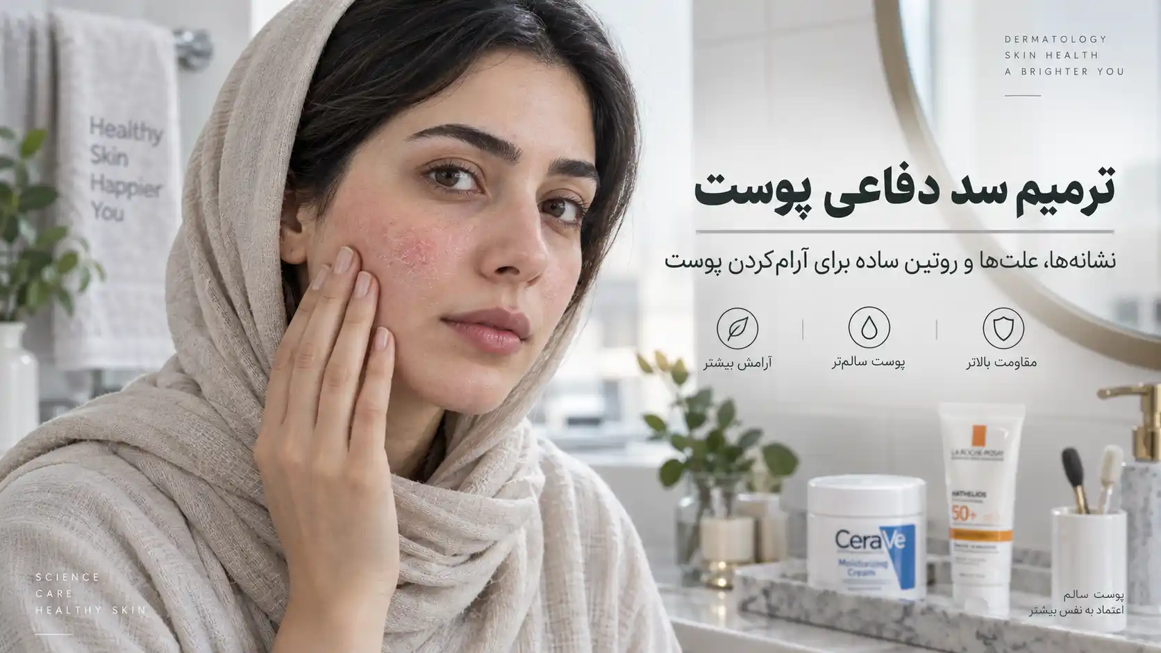سد دفاعی پوست آسیب دیده؟ ۹ نشانه مهم و روتین ترمیم بدون اشتباه